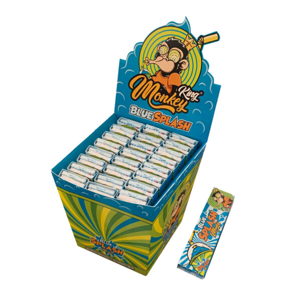 Blue Splash Strawberry Ice Scented Rolling Papers & Tips - Image 3