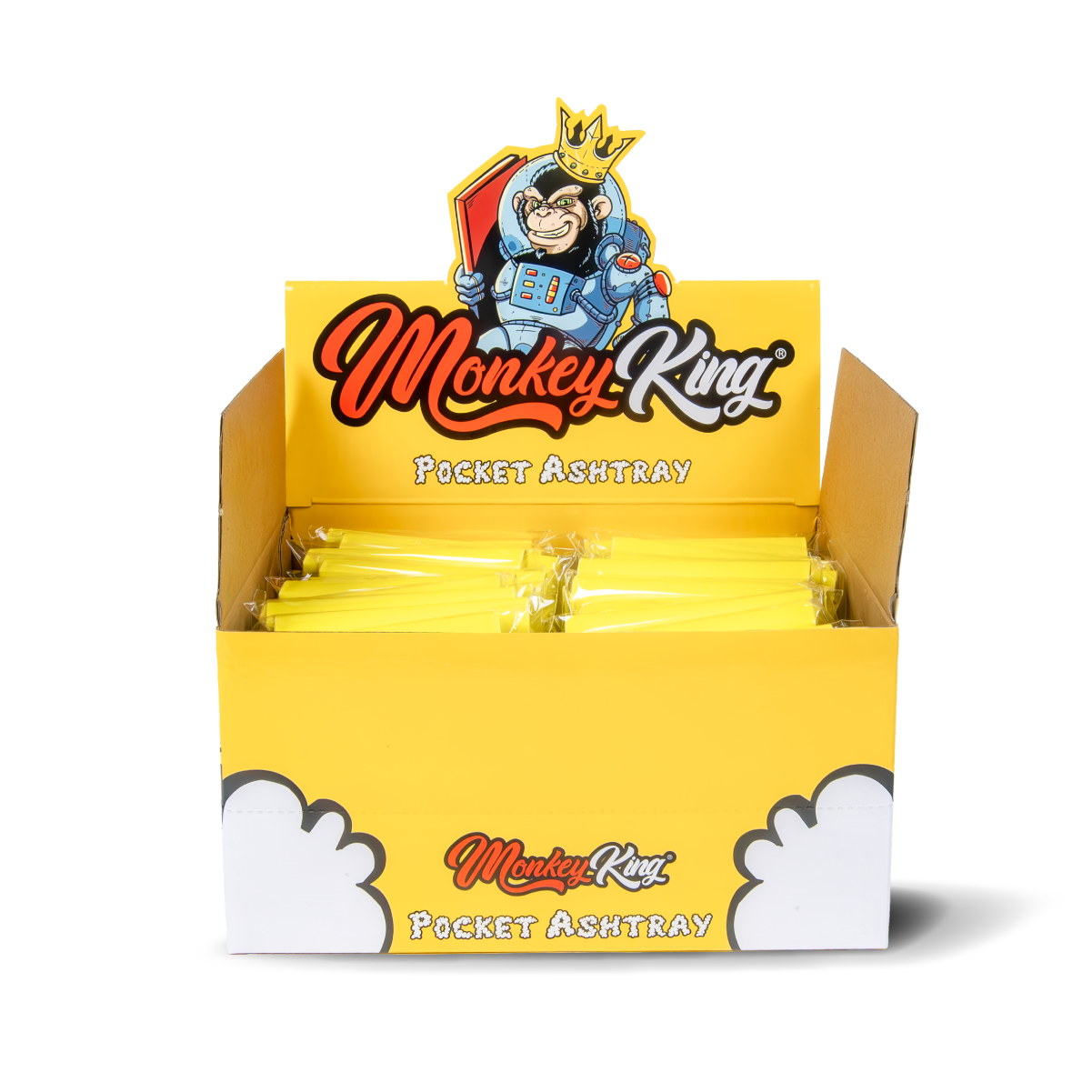 Monkey King Pocket Ashtray Yellow UK Wholesale