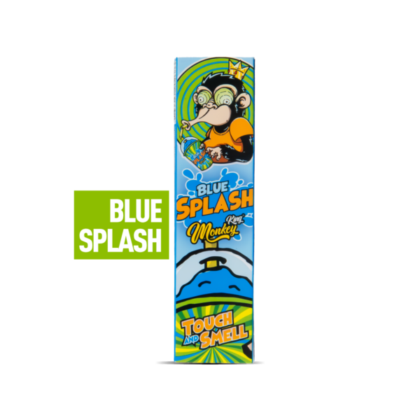 Blue Splash Strawberry Ice Scented Rolling Papers & Tips - Image 4