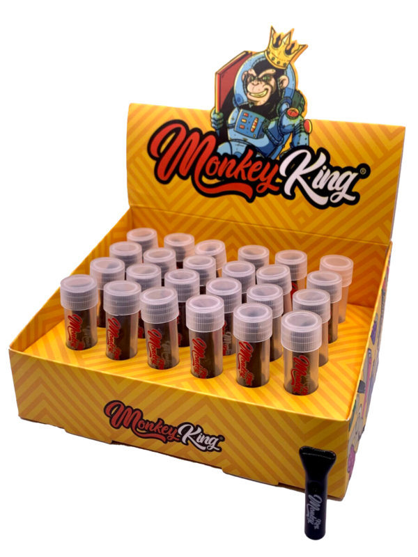 Monkey King Reusable Glass Filter Tips with CDU Display