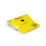Single Yellow Monkey King Pocket Ashtray made of faux leather