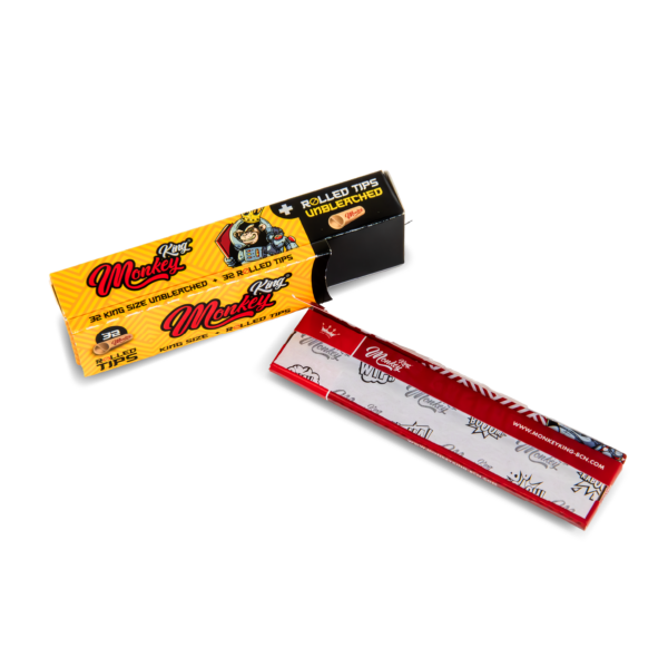 Rolling Papers + Tips: King Size Slim - Rolled Pack