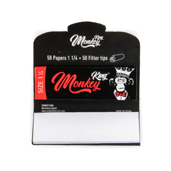 Rolling Papers + Tips: Medium 1 1/4 — White