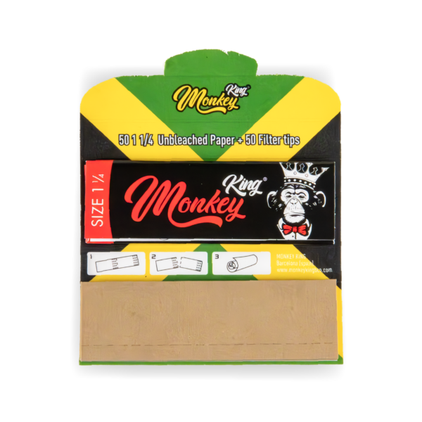 Rolling Papers + Tips: Medium 1 1/4 - Jamaica