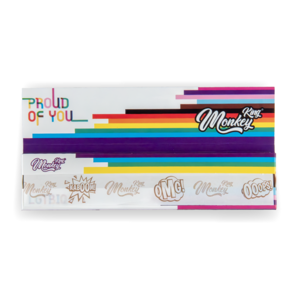 Rolling Papers: King Size Slim — Unbleached (LGBT)