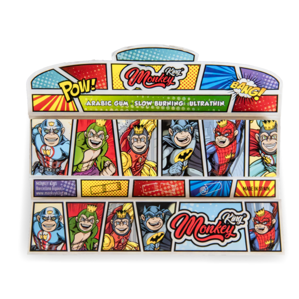 Rolling Papers + Tips: King Size Slim — Super Hero