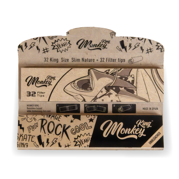 Rolling Papers + Tips: King Size Slim — Woodpack