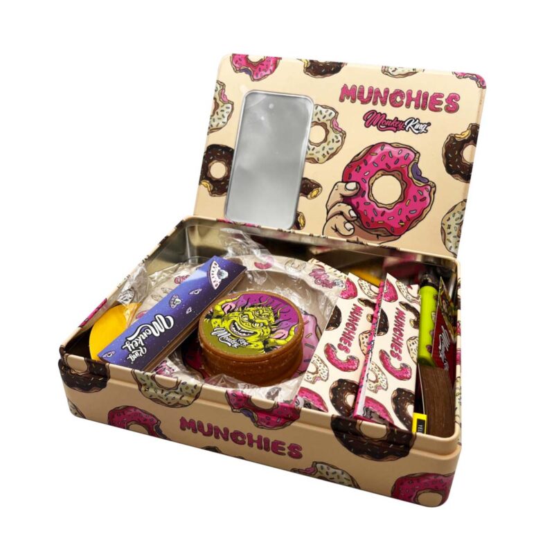 Monkey King Windowed Tin Try Kit: Munchies Ed.