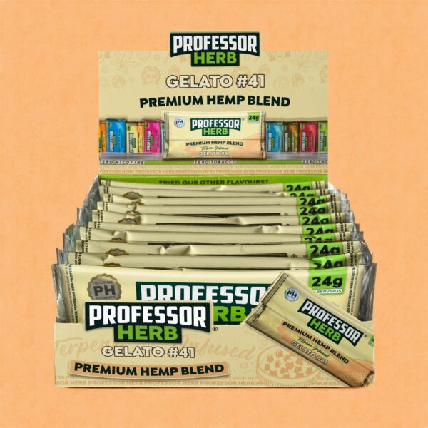 Professor Herb Premium Hemp Blend (Box of 10) - Gelato #41