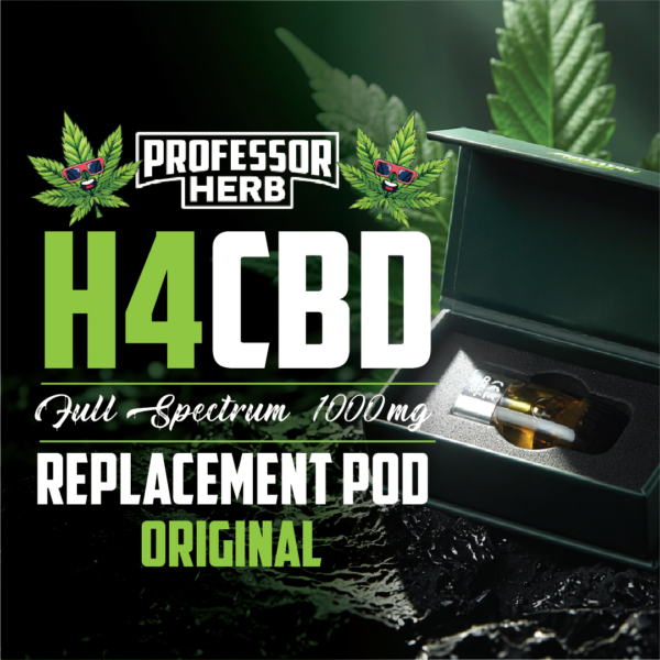 Professor Herb 1000mg Full Spectrum H4CBD 1ml Replacement Pod - Original