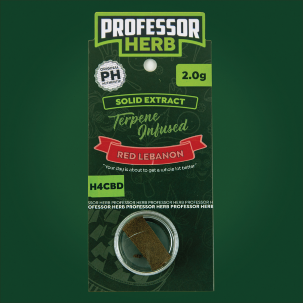 Professor Herb H4CBD Solid Extract 2.0g - Red Lebanon