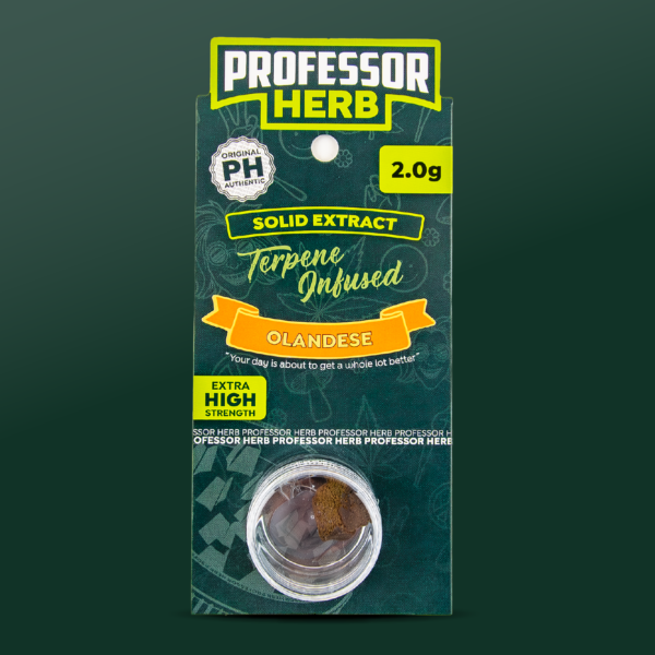 Professor Herb Hemp Solid Extract (2g) - Olandese Hash (18%)