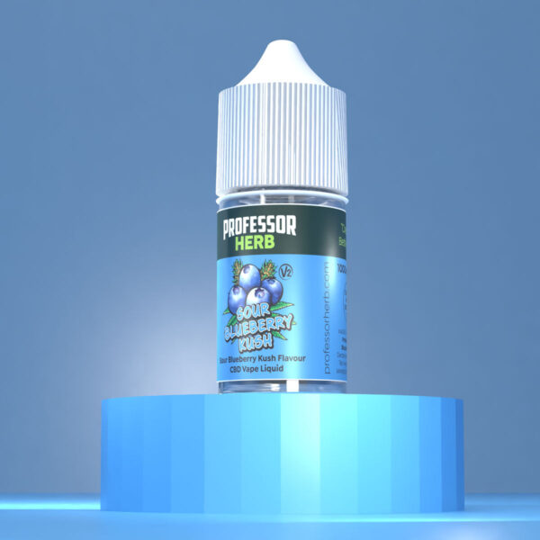Professor Herb CBD Vape Liquid 1000mg/30ml - Sour Blueberry Kush V2