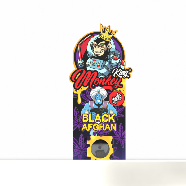 Monkey King H4CBD Black Afghan Novelty Incense